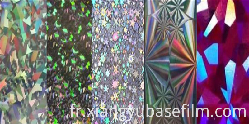 Plastic Holographic Hot Stamping Foil PET Base Film